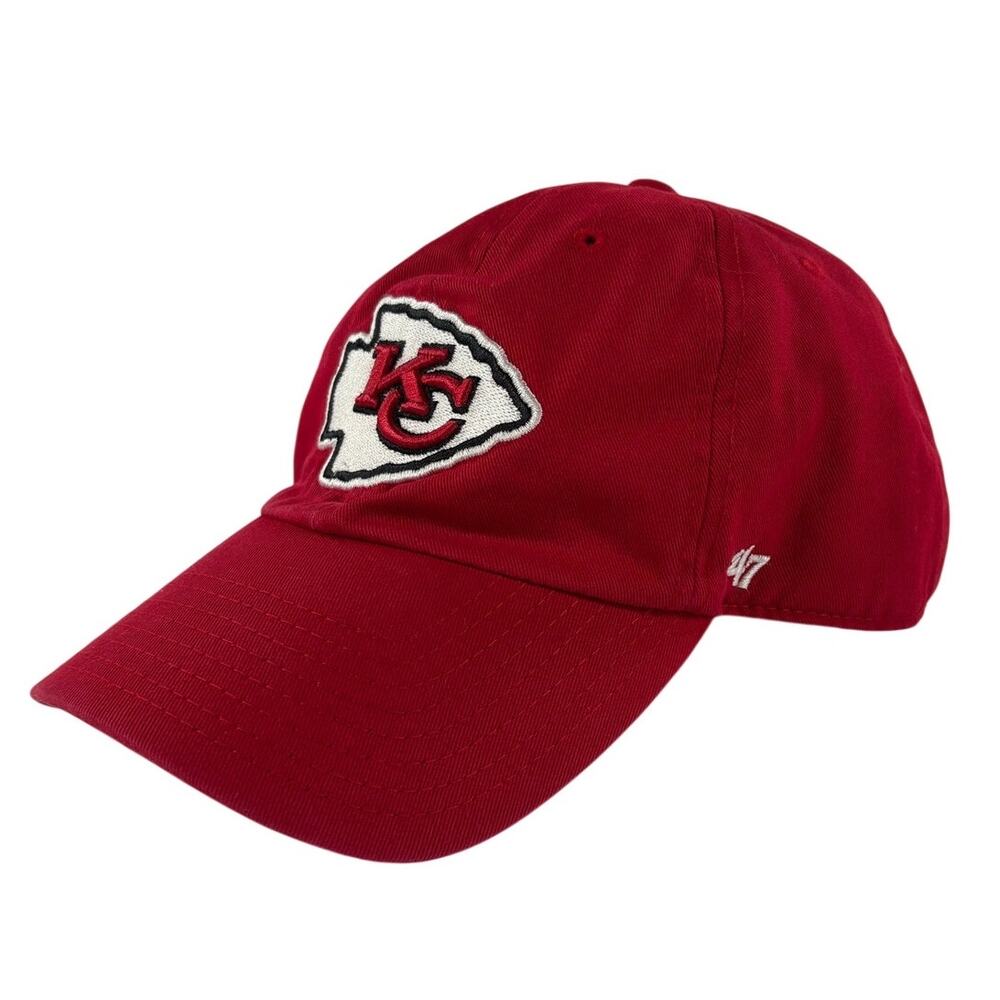 NFL Kansas City Chiefs '47 Clean Up Adjustable Cap - Red - One Size Fits All